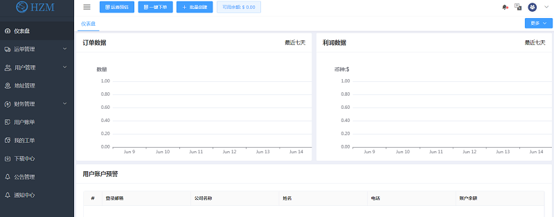 系统首页